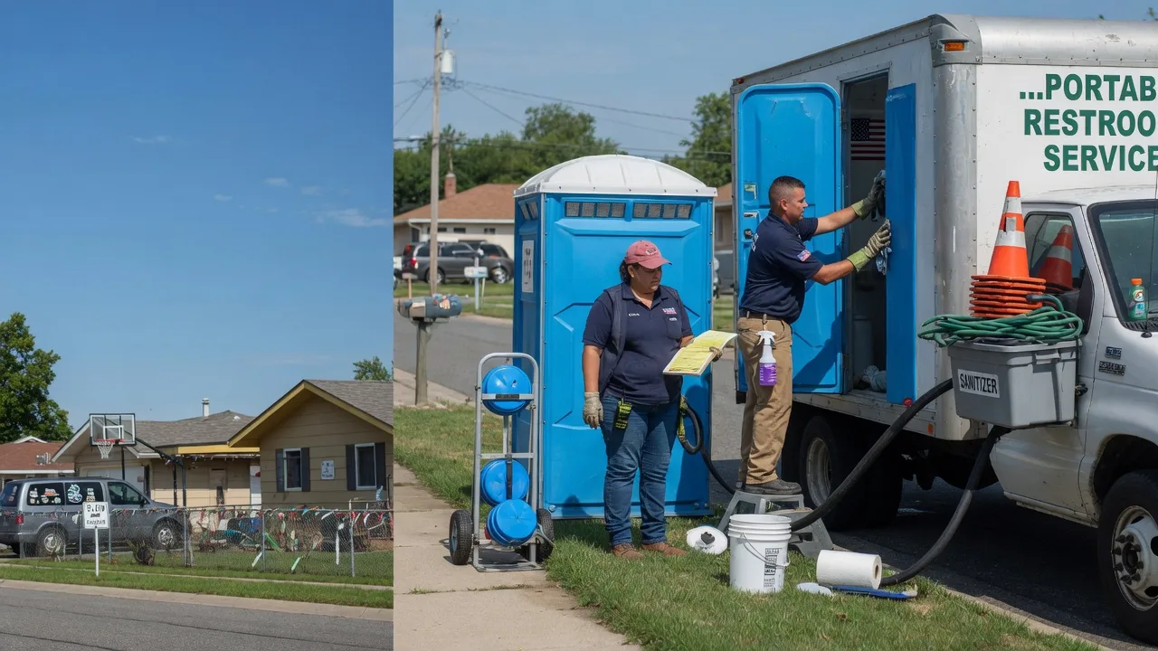 Portable Toilet Rental in Newalla, OK near me